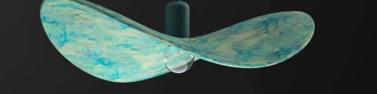Porcellum, bio-based outdoor lamp